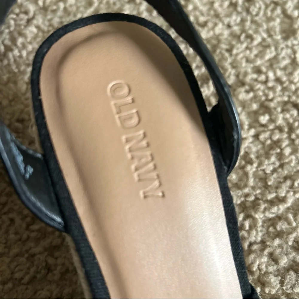 Old Navy | Knotted Canva Espadrille Wedge Sandals